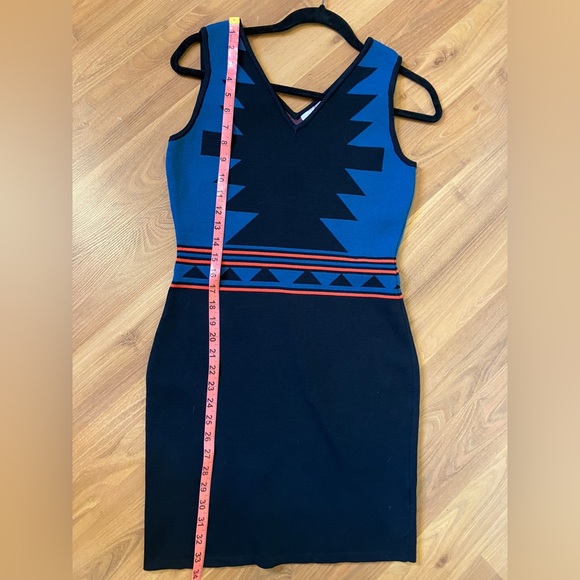 Romeo & Juliet Couture bodycon dress with Aztec motif size Small - Picture 4 of 6